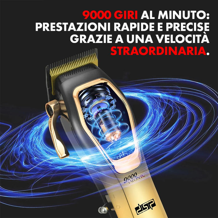 Trimmer Magnetico DSP - Tagliacapelli Professionale Ricaricabile