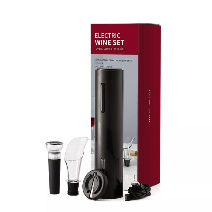 Electric Corkscrew Set 4 in 1