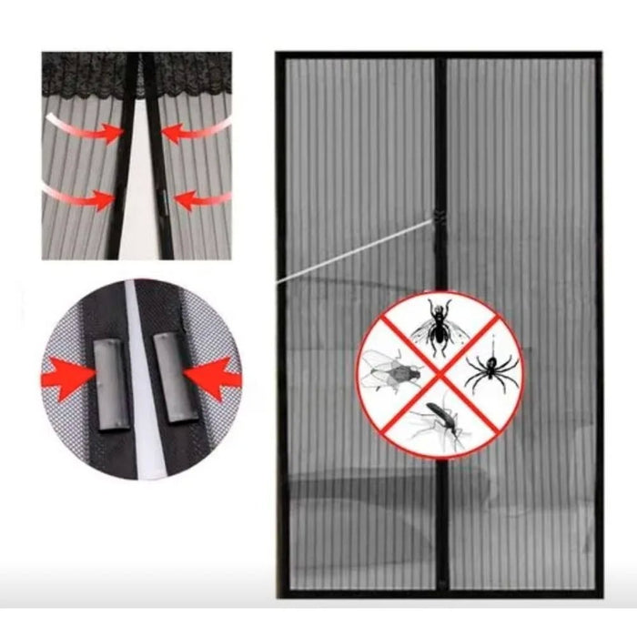 Magnetic Mosquito Net for Door Self Closing