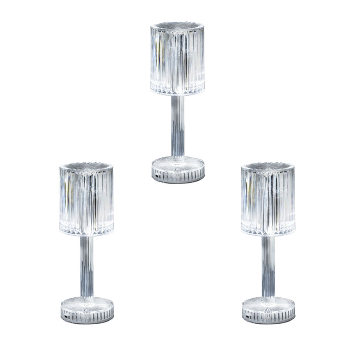 Lampada Da Tavolo Cristallo RGB