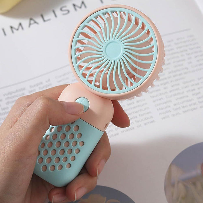 Mini Portable Fan Double Color