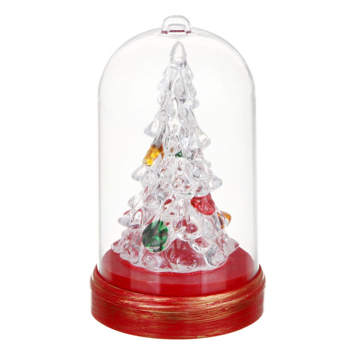 Mini Christmas Tree Bell with LED Lights