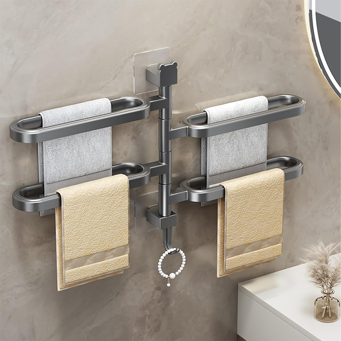 Porta Asciugamani Adesivo da Parete