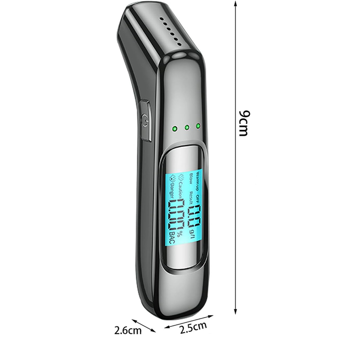 Alcol Tester Etilometro Portatile Professionale