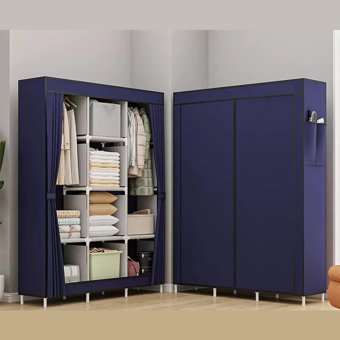 Armadio Guardaroba Appendiabiti in Tessuto Smontabile