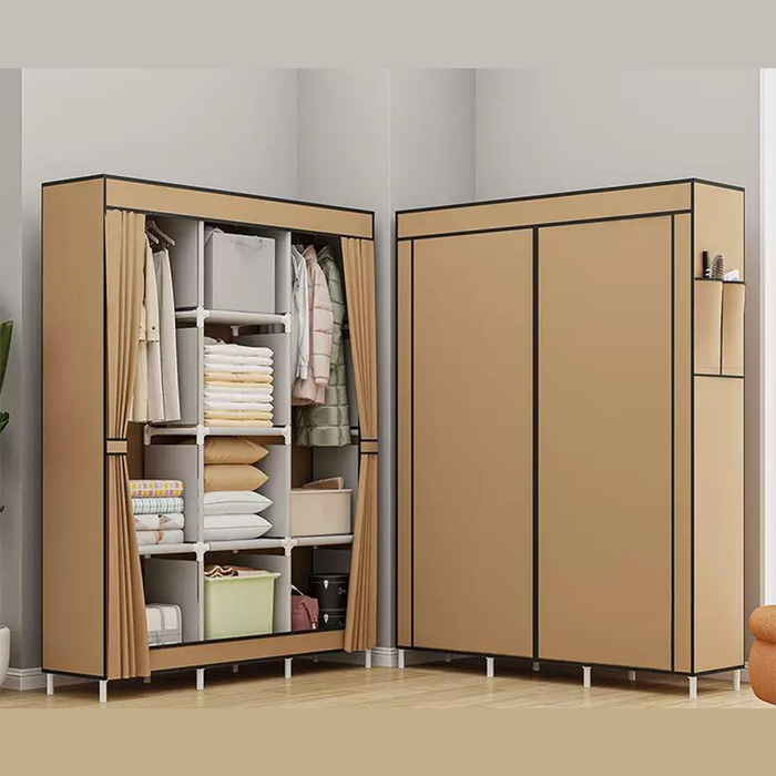 Armadio Guardaroba Appendiabiti in Tessuto Smontabile