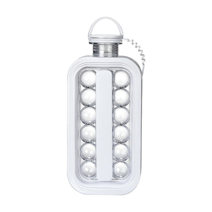 Stampo 2 in 1 per Ghiaccio con Contenitore Termico Antiperdite