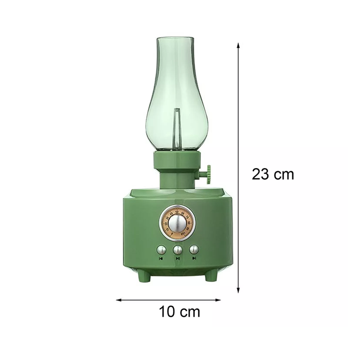 Portable Retro Bluetooth Speaker LED Lamp