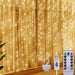 Luci di Natale a tenda 3x1 m
