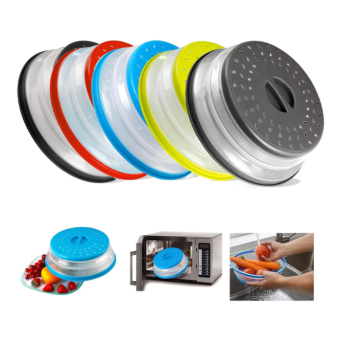 Coperchio Pieghevole per Microonde in Silicone