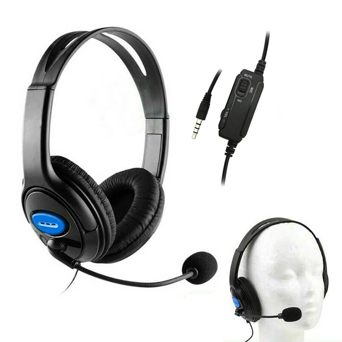 Cuffie da Gaming con Microfono e Cavo Compatibili PS4 e Xbox One