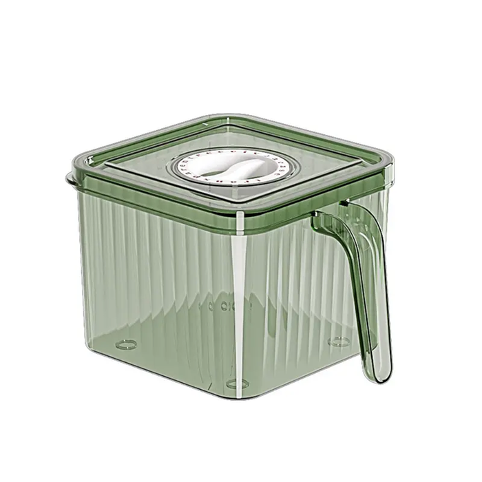 Contenitore Organizer Trasparente con Timer Freschezza