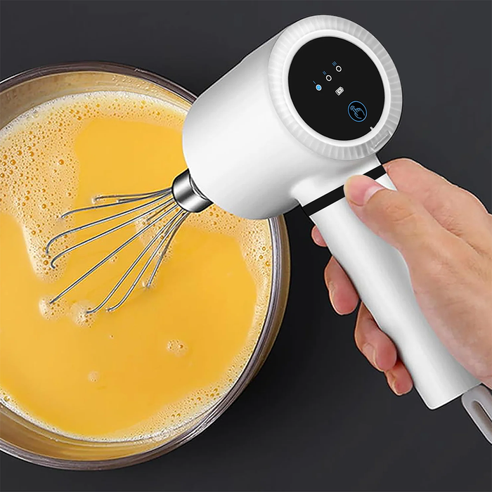 Sbattitore Elettrico Ricaricabile con 3 Velocità