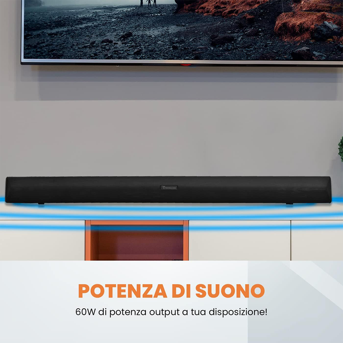 Soundbar Bluetooth per TV 60W