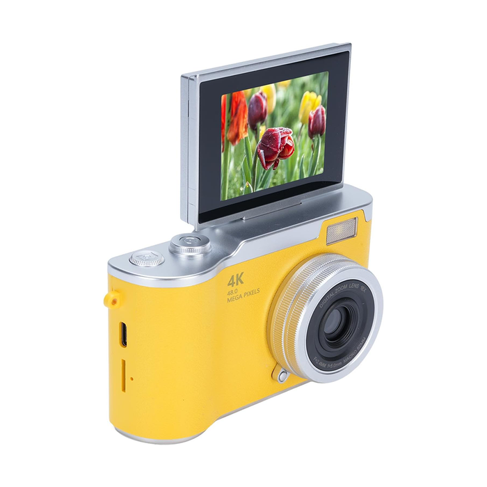 Fotocamera Digitale con Zoom Ottico 7.1x–16x e Schermo LCD Flip 2-3"