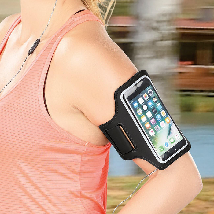 Fascia Da Braccio Porta Cellulare Per Running E Fitness – Doppia Tasca, Impermeabile, Compatibile Con Smartphone Fino Fascia Da Braccio Porta Cellulare Per Running E Fitness – Doppia Tasca, Impermeabile, Compatibile Con Smartphone Fino
