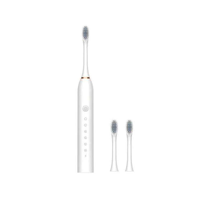 Rotating Electric Toothbrush with Replacement Heads