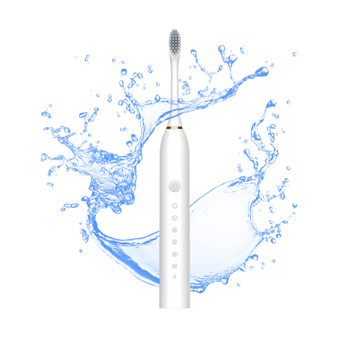 Rotating Electric Toothbrush with Replacement Heads