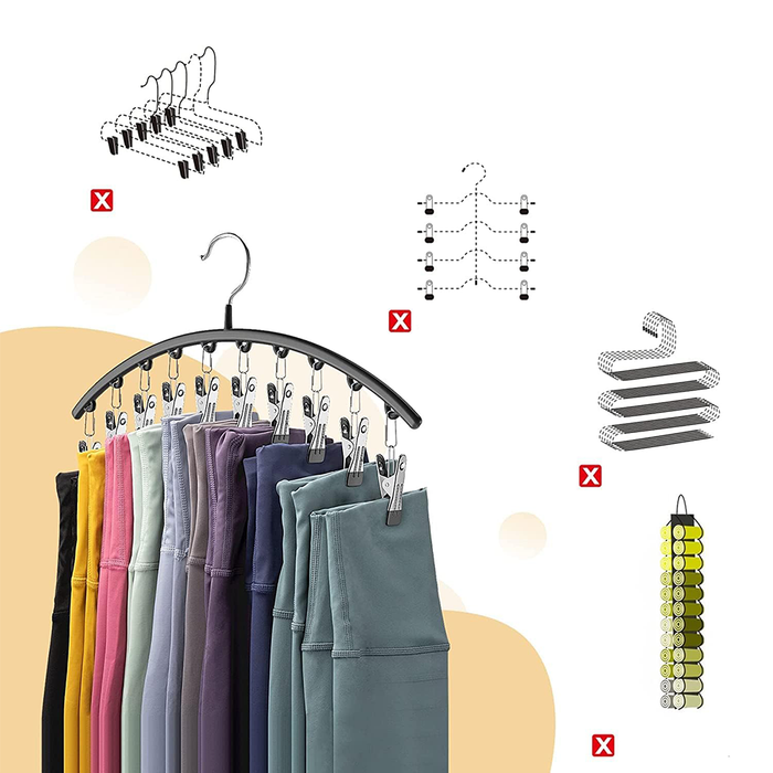 Gruccia Organizer con Clip