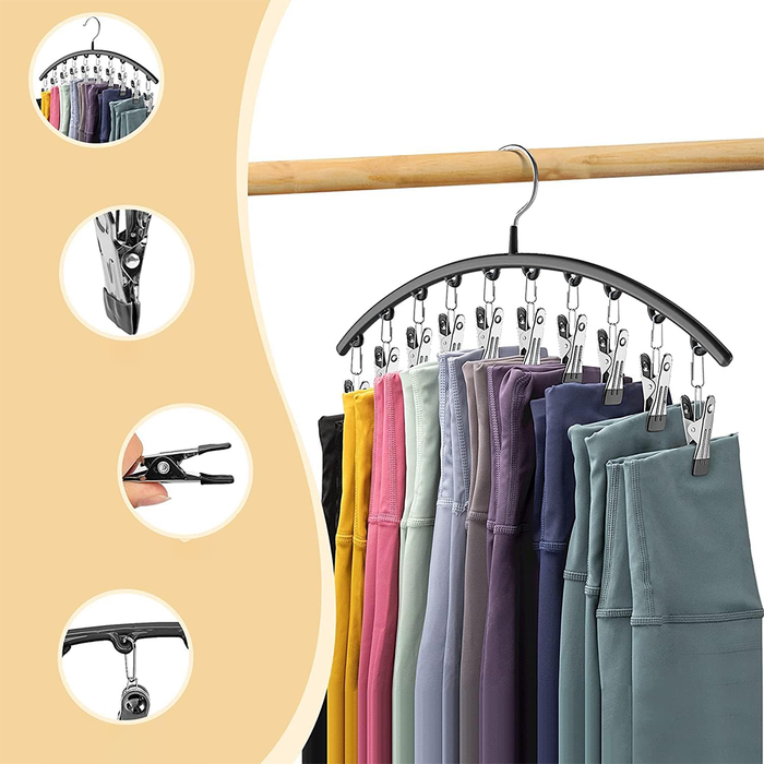 Gruccia Organizer con Clip