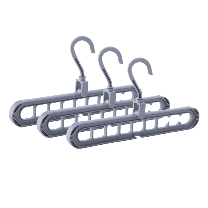 Gruccia Appendiabiti Organizer Salvaspazio a 9 Fori