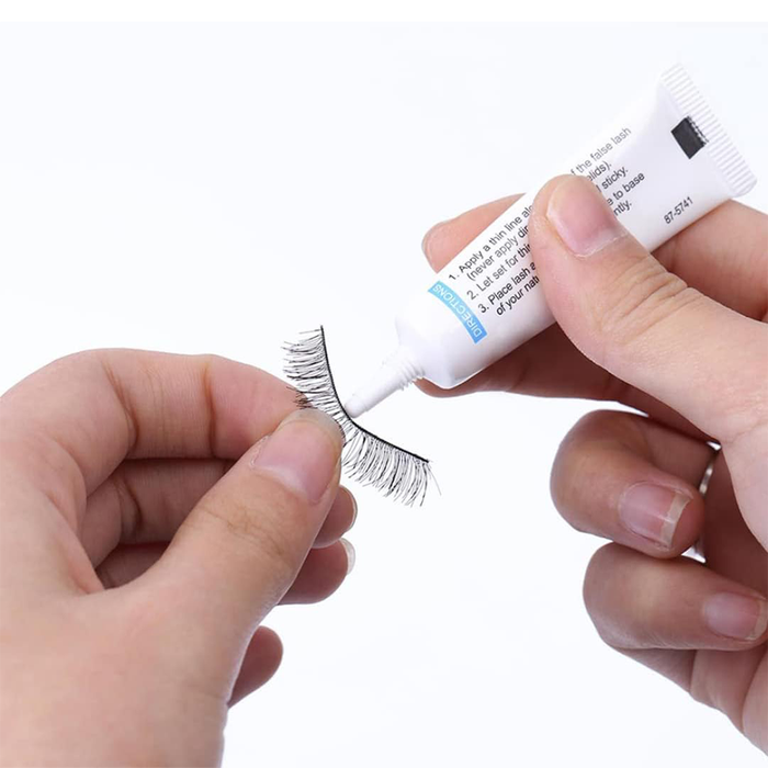 Clear White Waterproof False Eyelash Glue