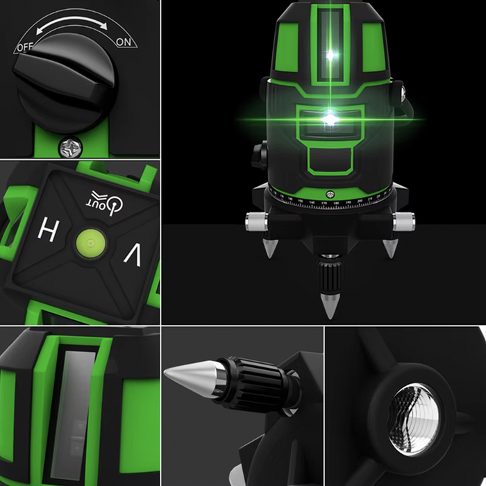 Professional Self-Leveling Laser Level 5 Lines