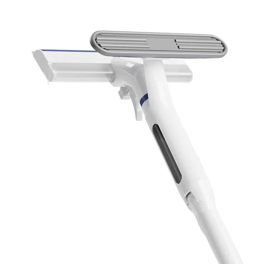 Kit Lavavetri 3 In 1 Con Asta Telescopica 120 Cm – Spray Da 500 Ml E Panni Microfibra Per Vetri Alti E Docce