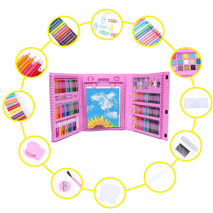 Mega Art Set 208 Valigetta Creativa Portatile