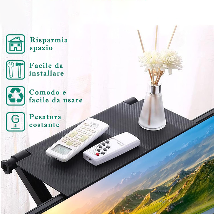 Folding Shelf for Monitors and TVs