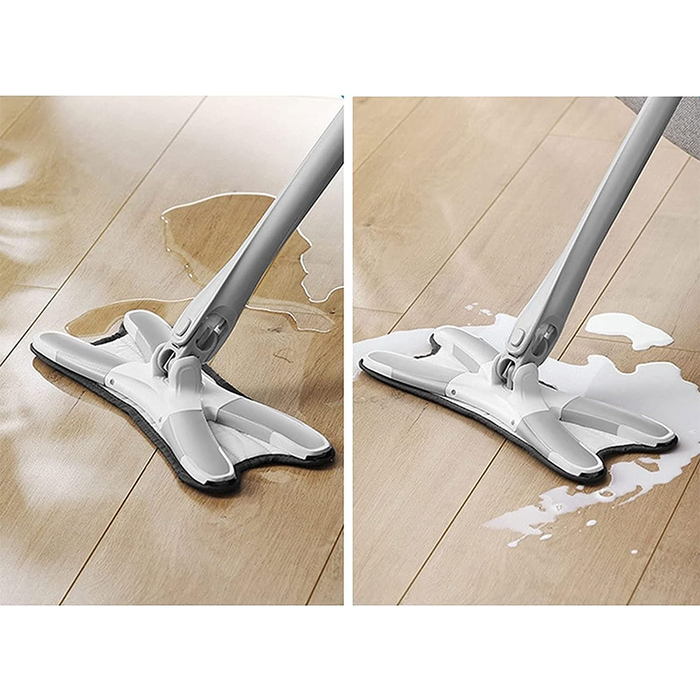 Aurora Twist Mop Auto-Strizzante Rotante 360° Microfibra Pulizia Pavimenti Professionale