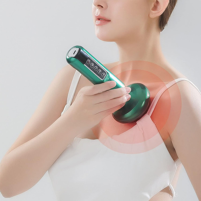 3-in-1 Smart Electric Cupping Therapy Massager with Adjustable Heat and Suction