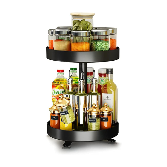 Organizer Rotante da Cucina 2 Livelli