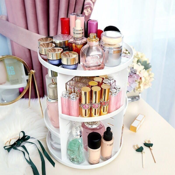 Rotating Makeup Organizer