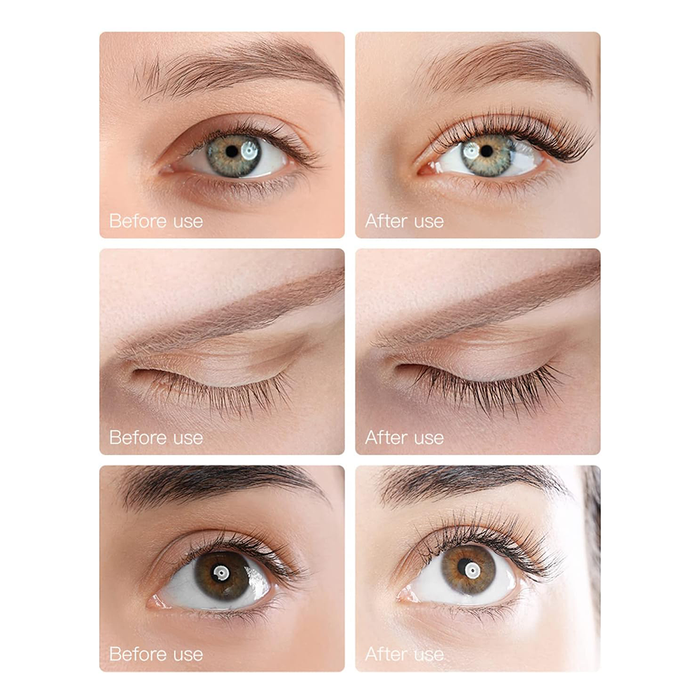 USB Rechargeable Electric Eyelash Curler with 2 Temperatures