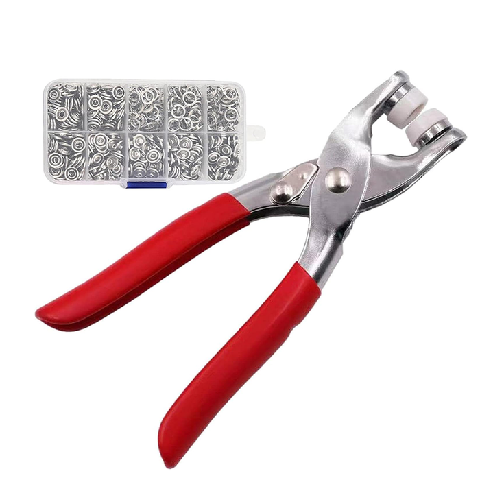 Pinza a Pressione per Bottoni a Scatto e Borchie
