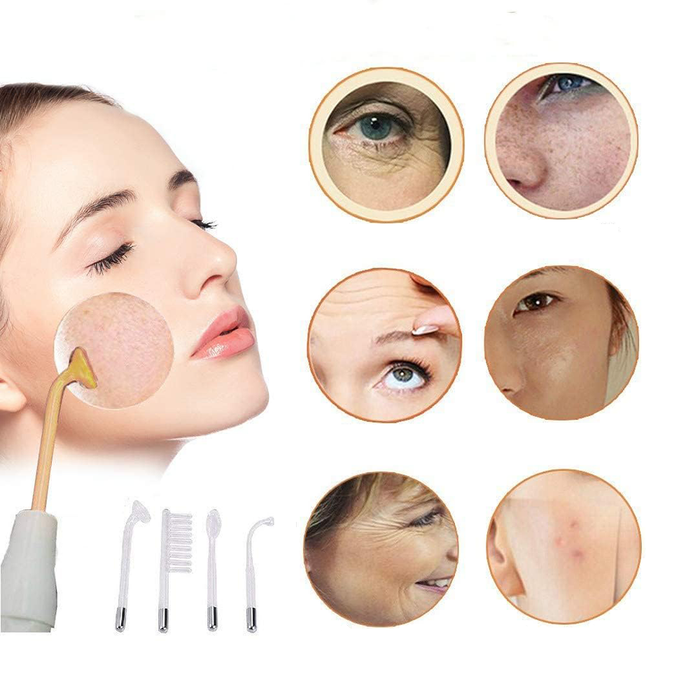 4-in-1 High Frequency Machine for Face and Hair