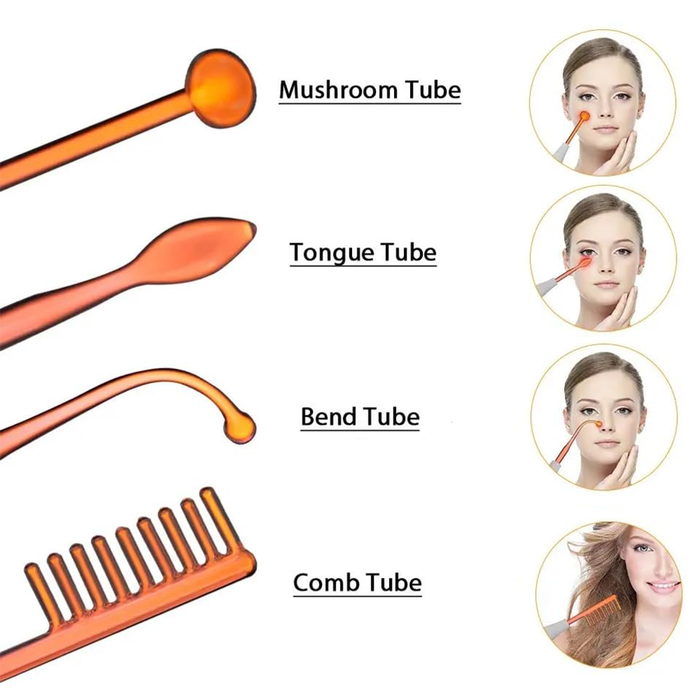 4-in-1 High Frequency Machine for Face and Hair