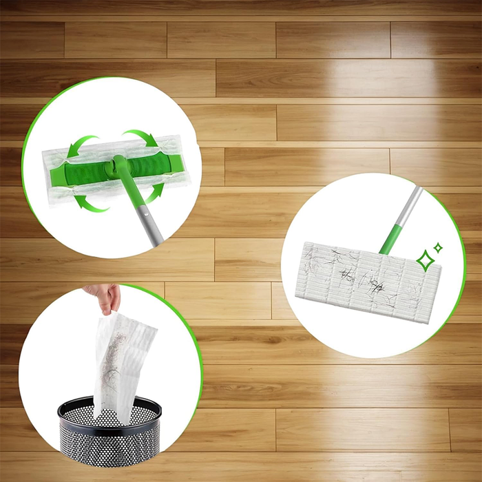 Panni a Secco Monouso per Mop