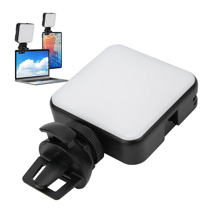 Clip-on LED Selfie and Video Light with 3 Modes