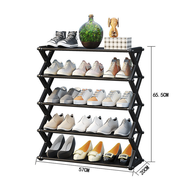 Scarpiera Componibile a 5 Ripiani