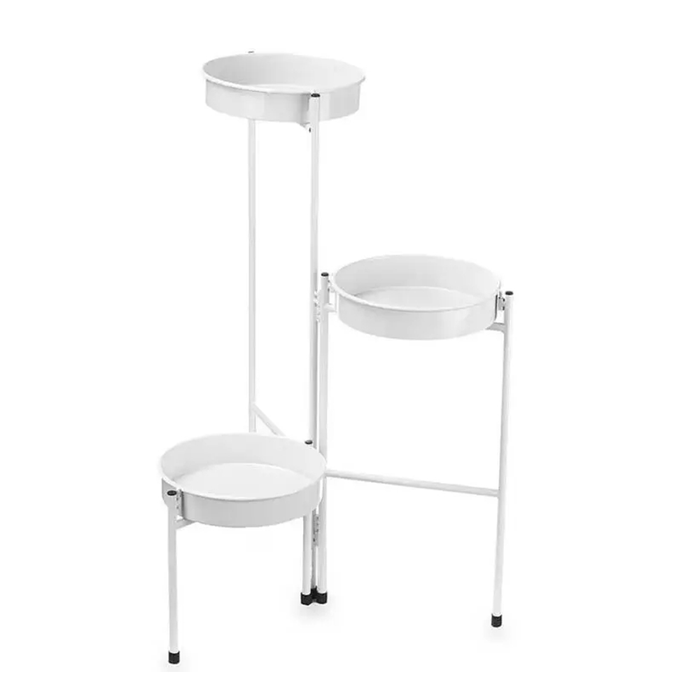 Scaffale Decorativo Portapiante a 3 Ripiani