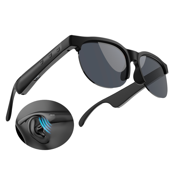 Smart Sunglassess Occhiali da Sole Bluetooth con Casse e Microfono Integrati