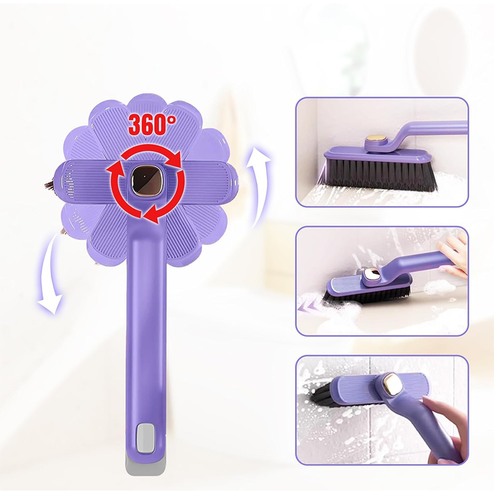 Spazzola Rotante per Fughe e Pulizia Multiuso