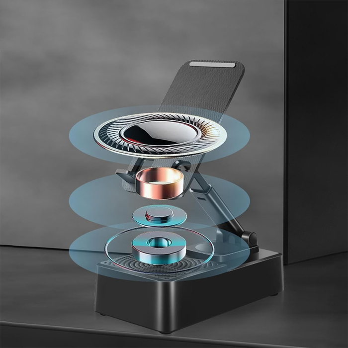 Supporto Cellulare con Altoparlante Bluetooth Integrato