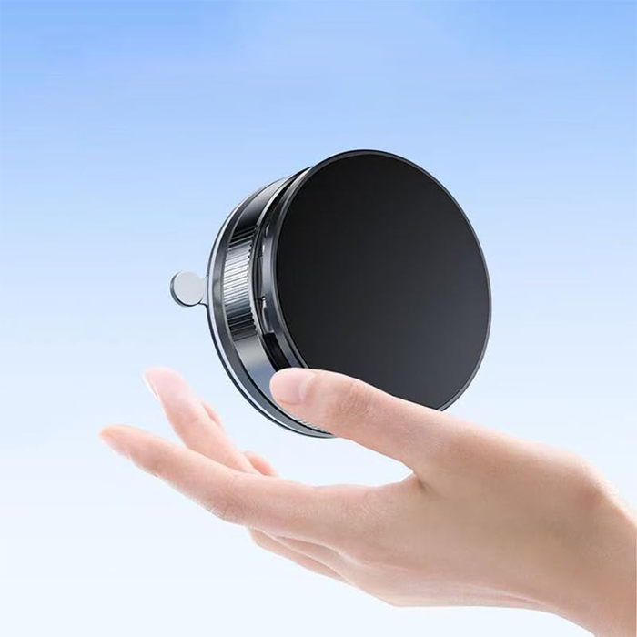 Supporto Auto Magnetico per Smartphone con Base Rotante e Ventosa