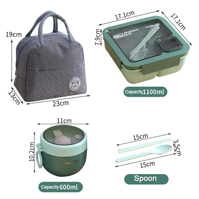 Set Lunch Box con Borsa Termica