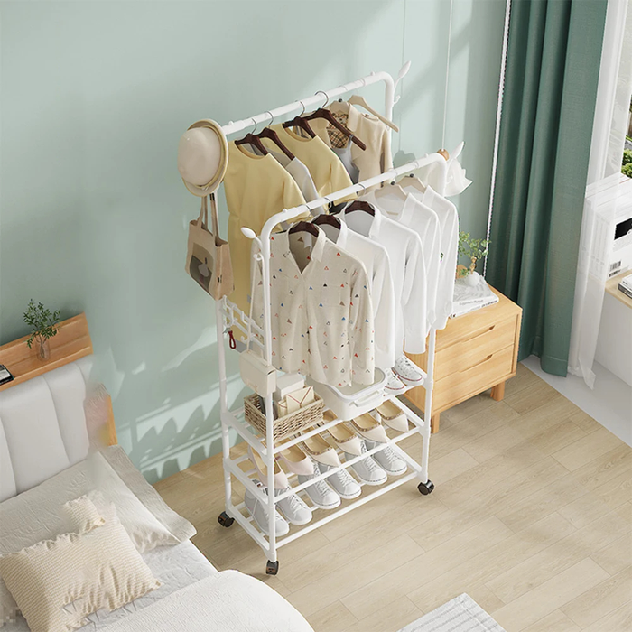 Clothes Airer Clothes Hanger with Wheels