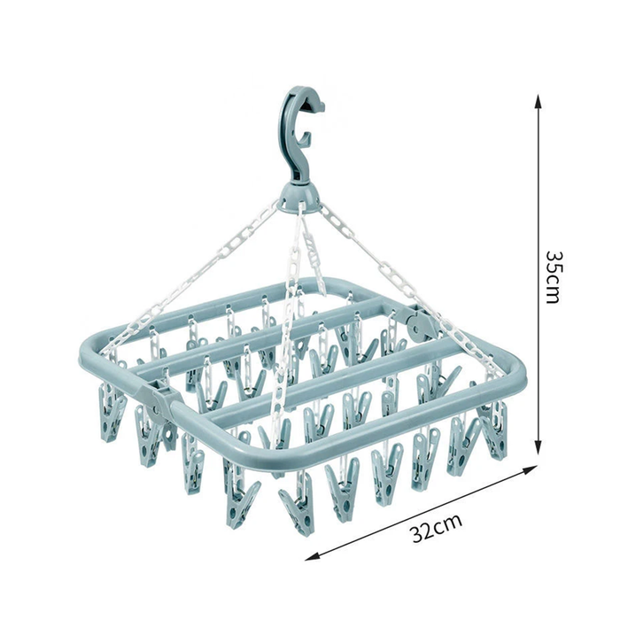 Stendibiancheria Intimo Salvaspazio a 32 Mollette