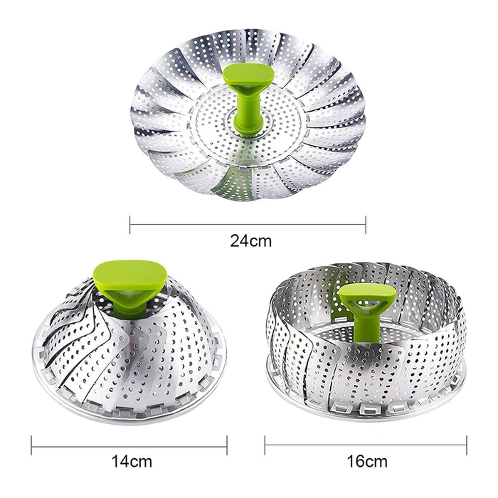 Cestello per Cottura a Vapore Pieghevole